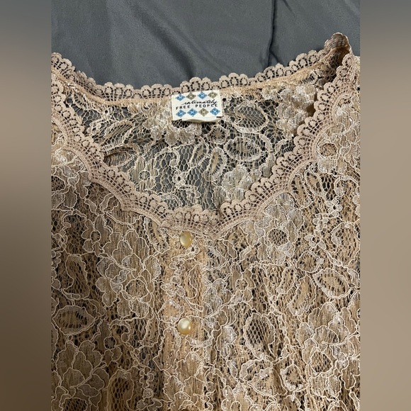 Free People Lace Top - Picture 4 of 5